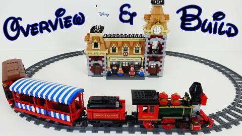 Build & Overview: LEGO Disney Train & Station Set 71044