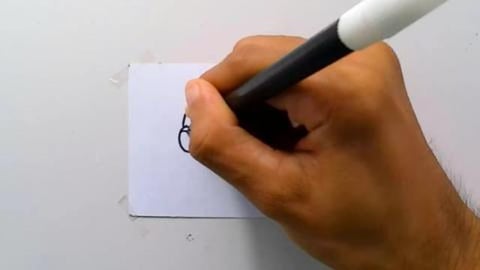 Draw cute catching moon cartoon shorts