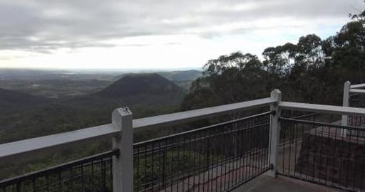 Watching the sunrise over the Lockyer Valley
