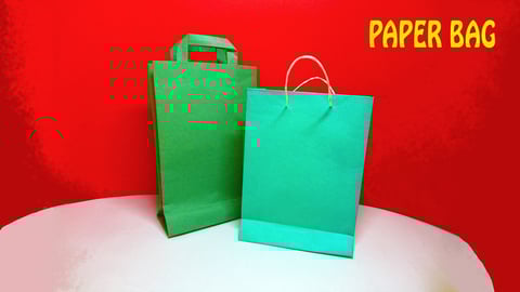 PAPER CARRY BAG | SAY NO TO PLASTIC | ECO FRIENDLY BAGS |...