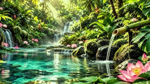 The calm nature
