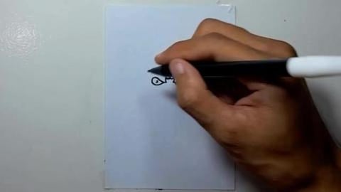 Drawing Graffiti angry cartoon purple octopuss #shorts