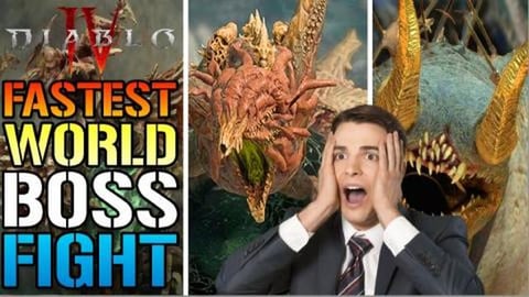 Diablo 4: FASTEST World Boss Fight! 3 Second KILL Is INSA...