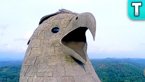 Largest Bird Statue + Paintball!?! | Jatayu Earth's Cente...