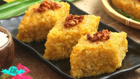 YUMMY and EASY BIKO KALABASA