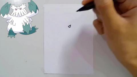 Drawing Pokemon Abomasnow shorts