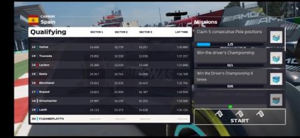 f1 mobile racing career mode-catalunya