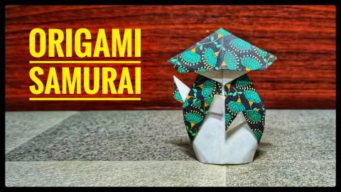 Origami Samurai | Origami Warrior | Origami tutorial | Pa...