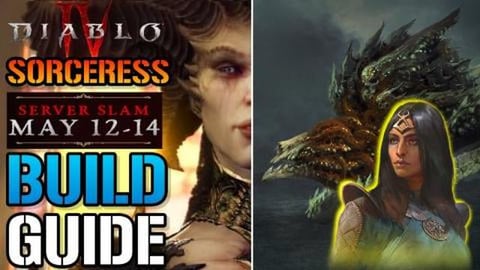 Diablo 4: Sorceress Server Slam Build! Level 20 "Blizzard...
