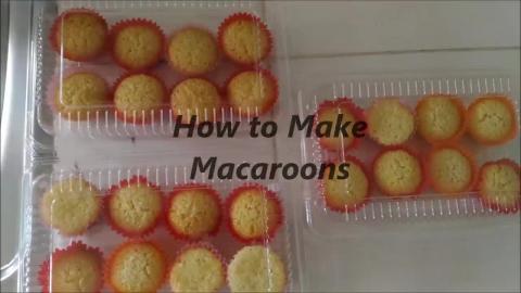 TasteHD9 _ Filipino Coconut Macaroons pang Business