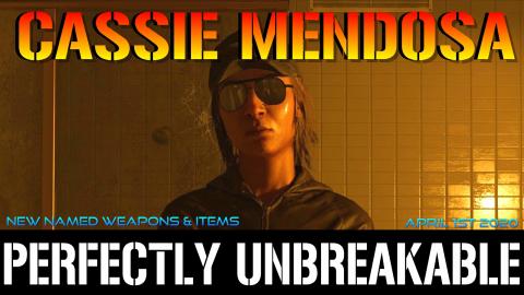 The Division 2: Cassie Mendoza RESET | PERFECTLY UNBREAKA...