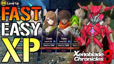 Xenoblade Chronicles 3: FASTEST Way To Level Up! EASY XP ...