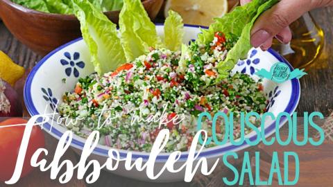 TABBOULEH SALAD USING COUSCOUS