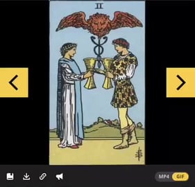 Happy New Year. Wishing Good Fortune to All. Tarot Card R...
