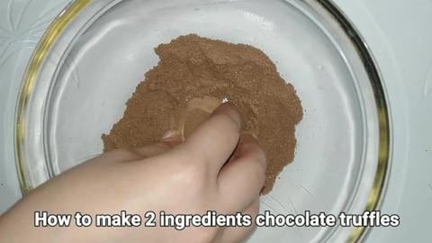 TasteBuds79 _ EASY 2 INGREDIENTS CHOCOLATE TRUFFLES