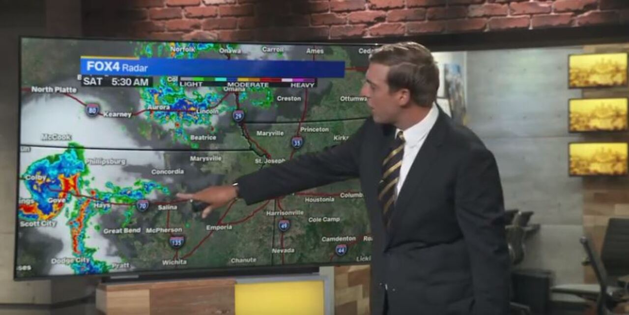 FOX4 Meteorologist Garry Frank provides a Saturday morning weather ...