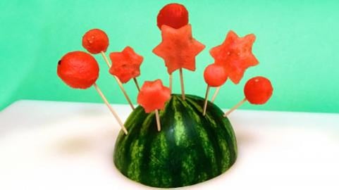 How to Make a Watermelon Galaxy / Fun Food for Kids