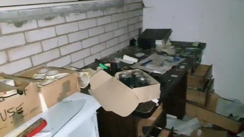 Abandoned factory weird