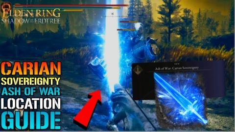 Elden Ring: "Carian Sovereignty" Ash Of War Is OP! How To...