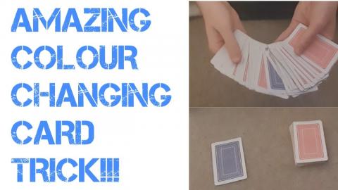 The AMAZING Colour Changing Card Trick !!