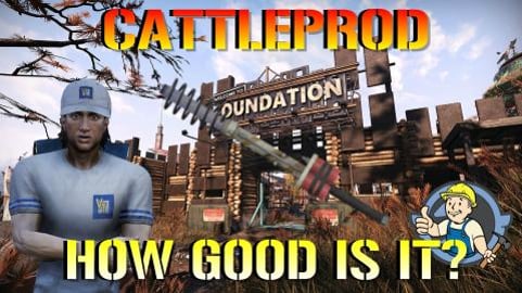 Fallout 76 Wastelanders: How Good Is The "Cattle Prod" Le...