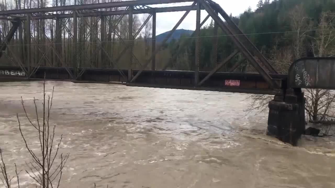 Heavy rain likely to push Nooksack River near flood stage Bellingham
