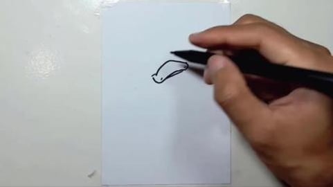 Drawing Cartoon YODA #Shorts