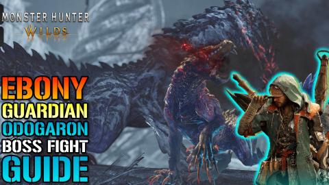 Monster Hunter Wilds: "Guardian Ebony Odogaron" Boss Figh...