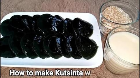 BLACK KUTSINTA WITH BUDBOD _ Pinoy Recipe | Taste Buds PH...