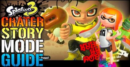 Splatoon 3: The Crater! Story Mode Site.1 FULL Walkthroug...