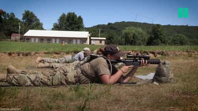 A milestone': First woman completes Army sniper course