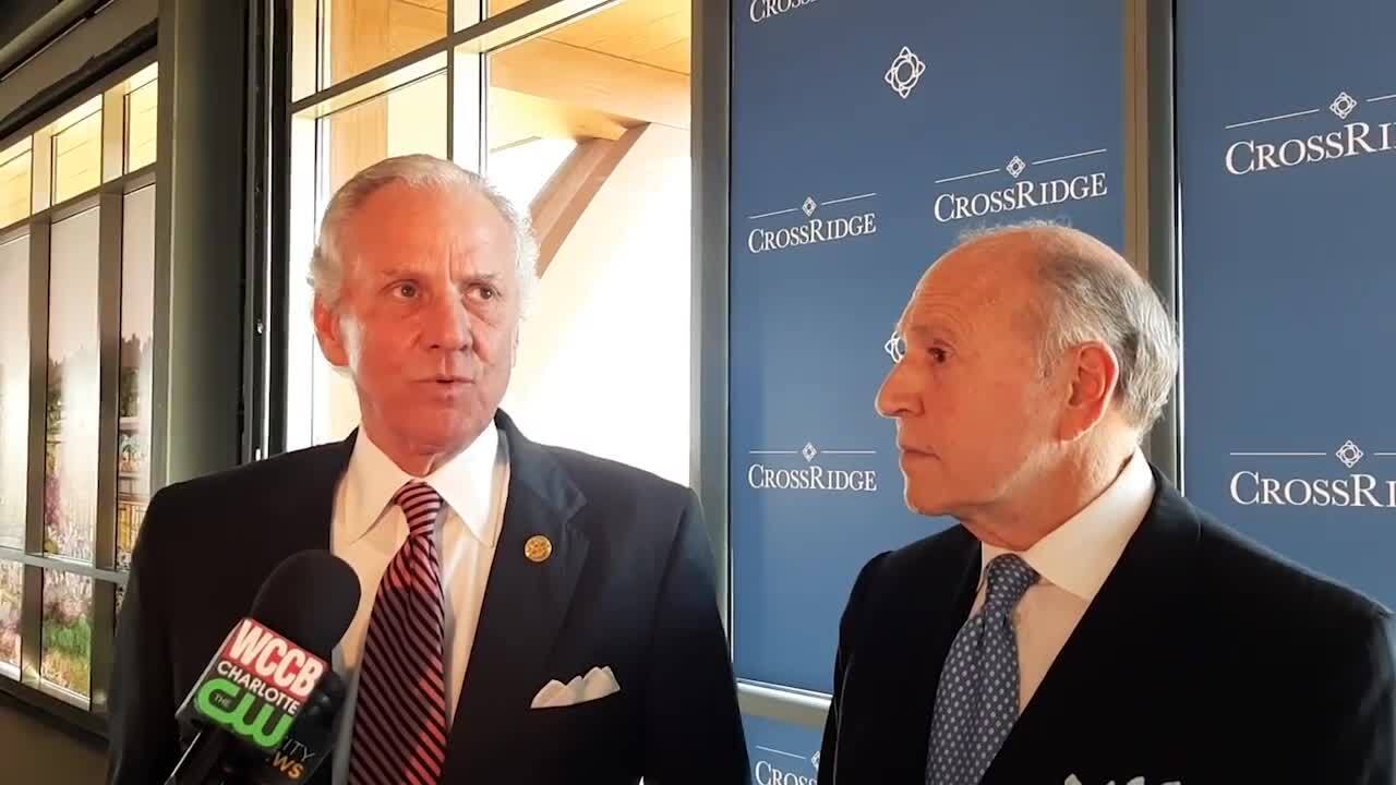 SC Gov Henry McMaster on Indian Land CrossRidge One office Charlotte