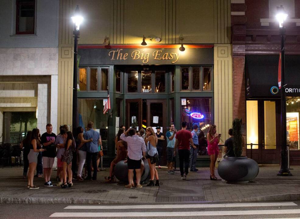 Downtown Raleigh bars, restaurants and patrons under sidewalk curfew in