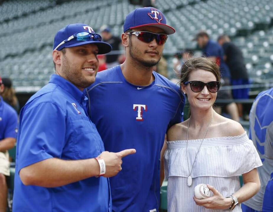 Rangers ace Yu Darvish adopts a dog headed for the pound