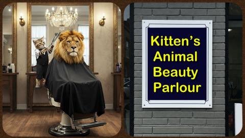Kitten’s Animal Beauty Parlour