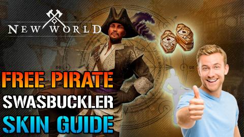 New World: FREE Pirate Swashbuckler Skin! & Emote How To ...
