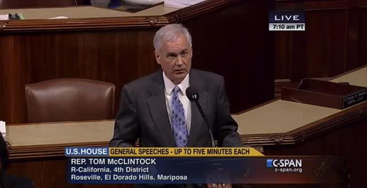 Video: Rep. Tom McClintock landed on 'no-fly' list | Sacramento Bee