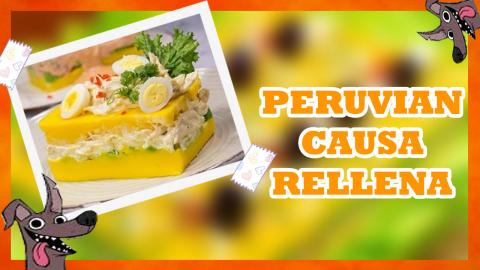 Peruvian Recipe: CAUSA RELLENA 