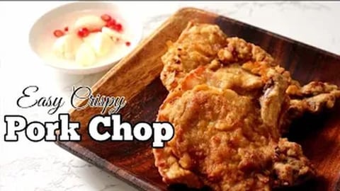Easy CRISPY PORK CHOP _ Pinoy Recipe | Taste Buds PH