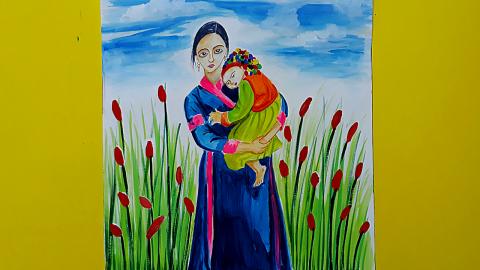 Motherhood | Sumana's Artwork