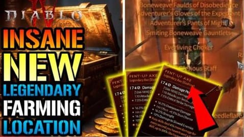 Diablo 4: Insane NEW Solo LEGENDARY, GOLD & XP Farming LO...