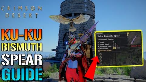 Crimson Desert_ _KuKu Bismuth Spear_ Guide! This Thing Is...