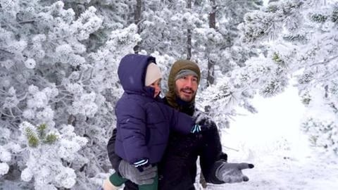 Christmas in Bozeman, Montana