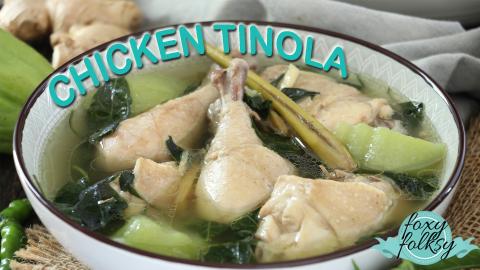 How to cook CHICKEN TINOLA (Tinolang Manok)