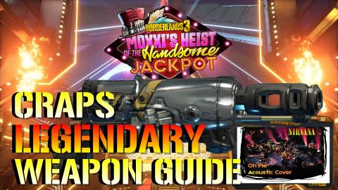 Borderlands 3: AWESOME NEW LEGENDARY! | The "CRAPS" WEAPO...