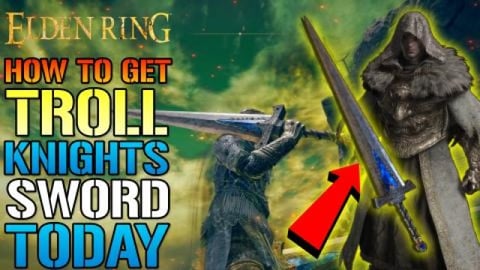 Elden Ring: Troll Knights Sword IS OP! AFTER UPDATE! How ...