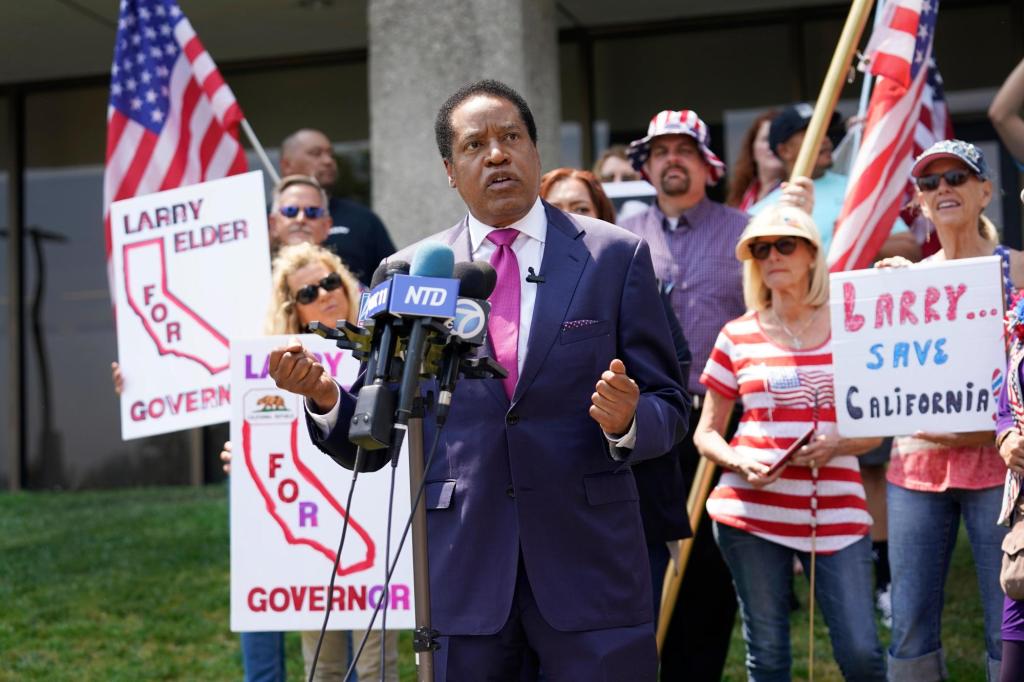 Recall election: Conservative radio host Larry Elder on Gavin Newsom, COVID and whether Trump lost in 2020