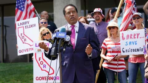 Recall election: Conservative radio host Larry Elder on Gavin Newsom, COVID and whether Trump lost in 2020