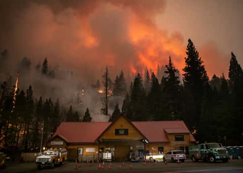 Sierra-at-Tahoe becomes key stop in Caldor firefight as South Lake Tahoe basin now under evacuation warning