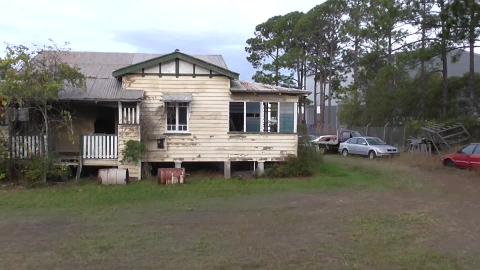 House we tried to buy for husky & Terrier